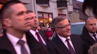 Przywitanie Szoguna, skok na krzesło