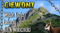 GIEWONT - Tatry, Widoczność 100%, Kozice blokują szlak, Mordercza góra