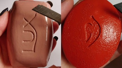 Soap Carving ASMR Relaxing Sounds no talking Satisfying ASMR Video