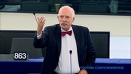 Korwin-Mikke: Nie spocznę dopóki ci, co wywalili pieniądze na walkę z GO, nie wylądują w więzieniach