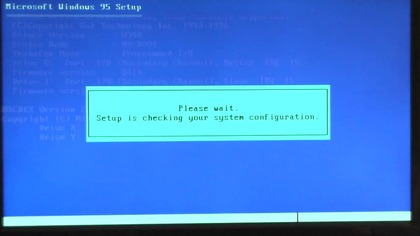 Blue Screen of Death in MS-DOS!