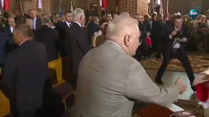 Prezydent ucieka ! Marta i Jarosław lekceważą prezydenta !