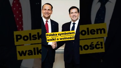 Polska symbolem walki z tyranią! #Sikorski #Rubio #polityka #wolność #solidarność #Wałęsa