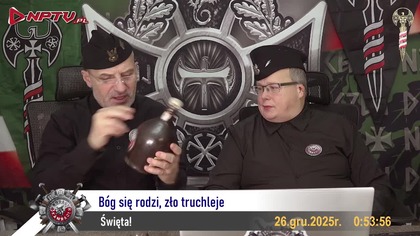 B&oacute;g się rodzi, zło truchleje.  Cz/Pt 25-26. 5. 2025r.  W.  Olszański, M.  Osadowski Rodacy Kamraci NPTV.pl