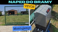 Montujemy Napęd do Bramy Vevor.  Tani i Prosty Na działce! Vlog odc. 148