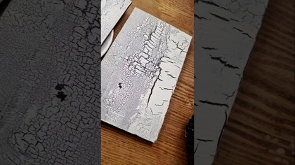 Spękania jednoskładnikowe krok po kroku? Chcecie caly film z testów? #crackle #diy