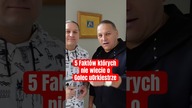 5 Faktów, których nie wiecie -a może wiecie?Kto wie tow górę#fakty#mity #golec #lifestyle #live