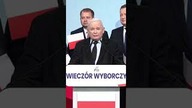 Jarosław Kaczyński po wynikach wyborów