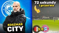 Manchester City poza LIGĄ MISTRZÓW PSG wbiło im 4 gole! Mecz Bayernu PRZERWANY po 72 sekundach!