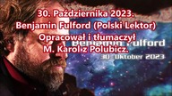 30 Padziernika 2023 Benjamin Fulford Polski Lektor