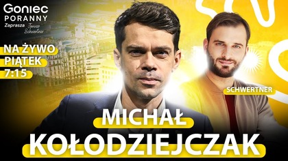 NAWROCKI LECI W SONDAŻU - MICHAŁ KOŁODZIEJCZAK - NA ŻYWO - GONIEC PORANNY