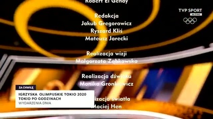 TVPSPORT - 27-07-2021 - Reklama, Sponsorzy