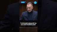 (subskrybuj) ILE?! Tomczyk ujawnia ile zarobił JANUSZ KOWALSKI #shorts