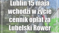 Lublin: 15 maja wchodzi w życie cennik opłat za Lubelski Rower Miejski