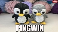 Jak zrobić pingwina na szydełku, penguin, Amigurumi #204