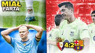 BARCELONA na KOLANACH przegrali PIERWSZY MECZ! Brutalny ATAK na nogę HAALANDA! Mógł zakończyć sezon