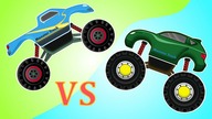 Monster Truck | Race For Kids | Monster Truck Dla Dzieci - Wyścig