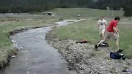 Skok przez rzeke
