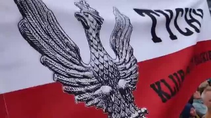 Czegoś takiego dawno w Katowicach nie widziano; SZAŁ na powitaniu Karola Nawrockiego