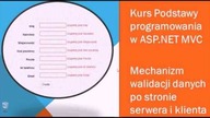 Kurs Podstawy programowania w asp net mvc#8Co to jest walidacja danych