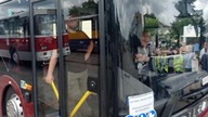 Odjazd autobusu PILEA ze Zlotu