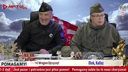 Śmierć Wrogom Ojczyzny! Czw, 23. 4. 2026r.  W.  Olszański, M.  Osadowski Rodacy Kamraci NPTV.pl