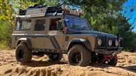 4x4 OffRoad Rc Adventure Land Rover Defender Scale RC Crawler ASMR