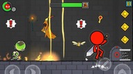 Red Stickman Animation Fighting Stick cartoons puzzle game Level 81-90 + BOSS Walkthrough free games