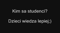Kto to jest student?