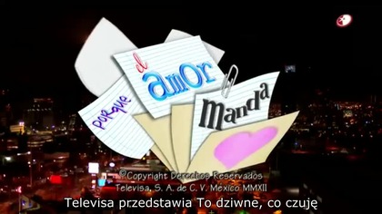 Porque el amor manda 011 NAPISY PL