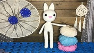 Królik na szydełku maskotka amigurumi #341