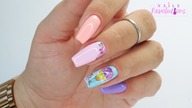 Balloon nails art tutorial / Molly Lac