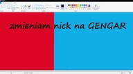 ZMIENIAM NICK NA GENGAR