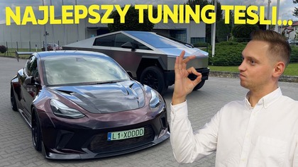 TA TESLA NIE WYGLĄDA JAK ELEKTRYK, czyli Model 3 z MASAŻEM I PNEUMATYKĄ! 