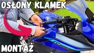 Montujemy crashpady manetek i ciężarki / osłony klamek / Hand Covers YAMAHA YZF R125 #yamaha #r125