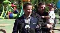  Dzień dziecka z Krzysztofem Bosakiem na placu zabaw :)