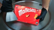 Delicious Maltesers Ice Cream | cracking & scratching ear to ear relaxing Sound ASMR