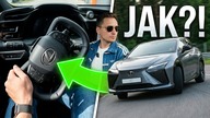 To auto nie ma kolumny kierowniczej!  Lexus RZ! Czy to jeszcze jest bezpieczne?