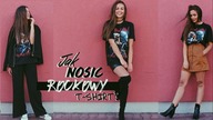 JAK NOSIĆ ROCKOWY T-SHIRT? | 4 stylizacje | LOOKBOOK
