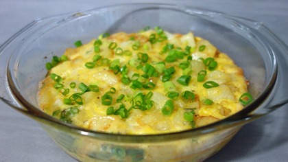 Zapiekanka z ziemniaków i jajek.  Jak zrobić pyszną zapiekankę ziemniaczaną?