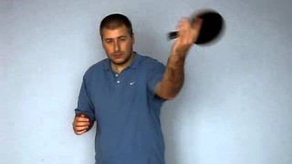 Jak odbierać Backspin (podcięte piłki) w tenisie stołowym
