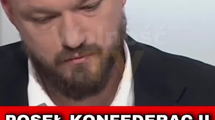 POSEŁ KONFEDERACJI PUŚCIŁ SŁOWA TRZASKOWSKIEGO Z KAMPANII!