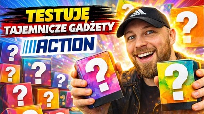 Gadżety z ACTION test w garażu !!!  CO TU SIĘ DZIEJE?!