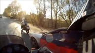 Straszne wypadki na motocyklach