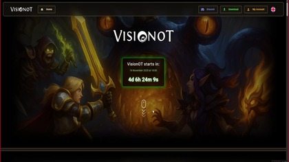 ARPG w tibijskim świecie - VisionOT. online - Start 14. 11. 2025