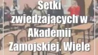 Setki zwiedzających w Akademii Zamojskiej.  Wiele osób odeszło z kwitkiem