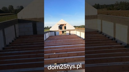 Dom Adaś 70m2 z poddaszem  ile kosztuje taki dom ? zapisy na budowę domu kontakt@dom25tys.pl