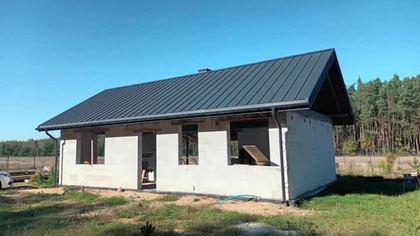 Koszty dachu w domu parterowym #dach #kosztybudowy #budowadomusamemu #diy