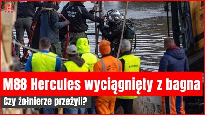 Amerykański pojazd wojskowy wydobyty z bagien.  Koniec akcji na Litwie | Gazeta.pl