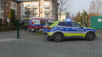 Noworodek zadławił się w mieszkaniu.  Wezwano śmigłowiec LPR